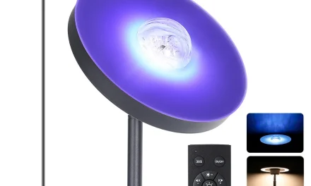 BlitzWill BWL-A11 RGB állólámpa: Színes fények a lakásban
