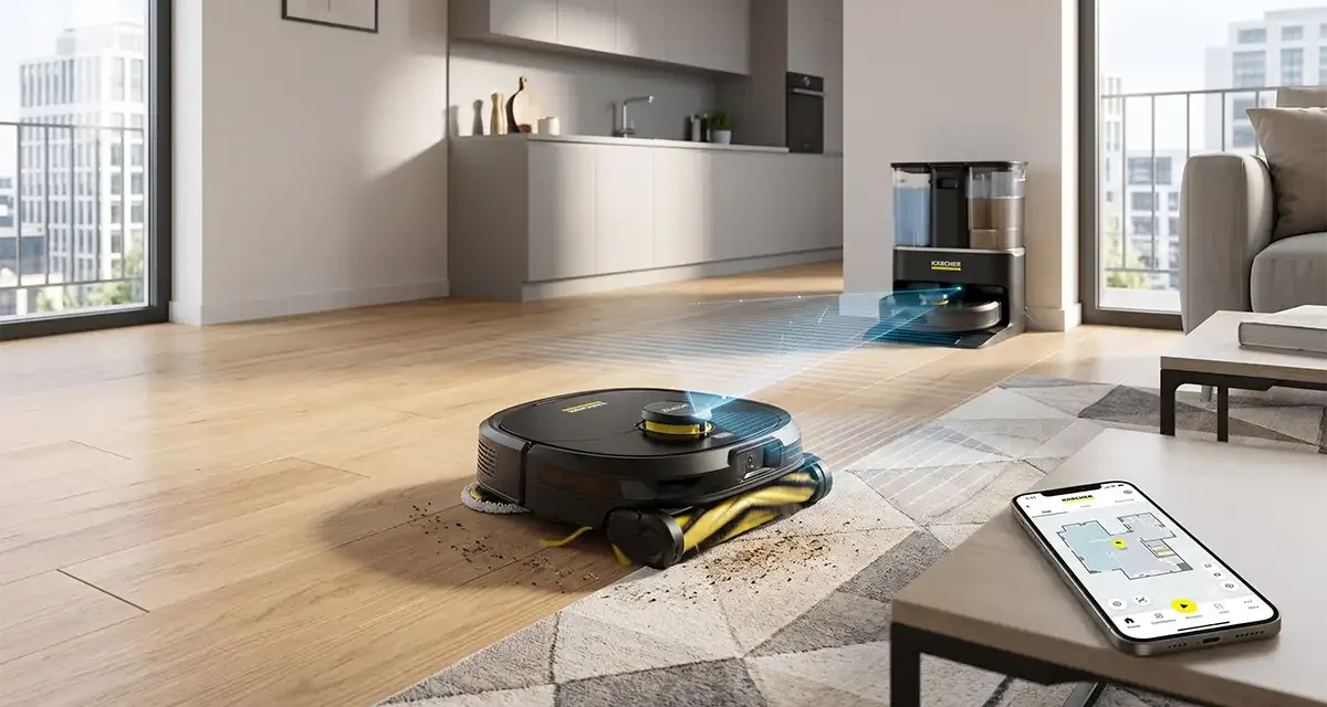 Kärcher robotporszívók: Okos takarítás a szabadidőért
