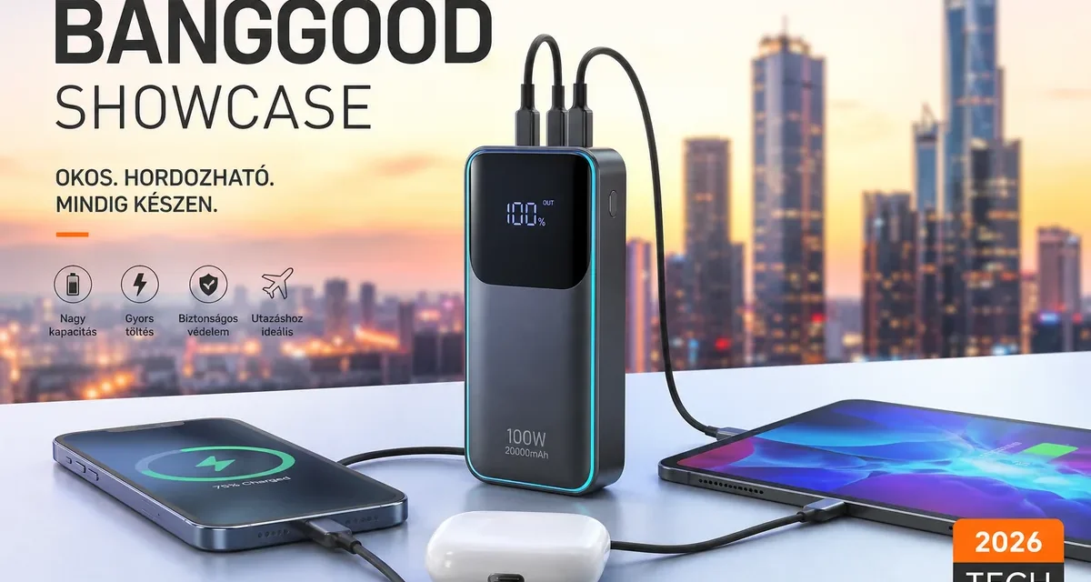 Power Bank 2026: Mobil energiaforrás okoseszközökhöz