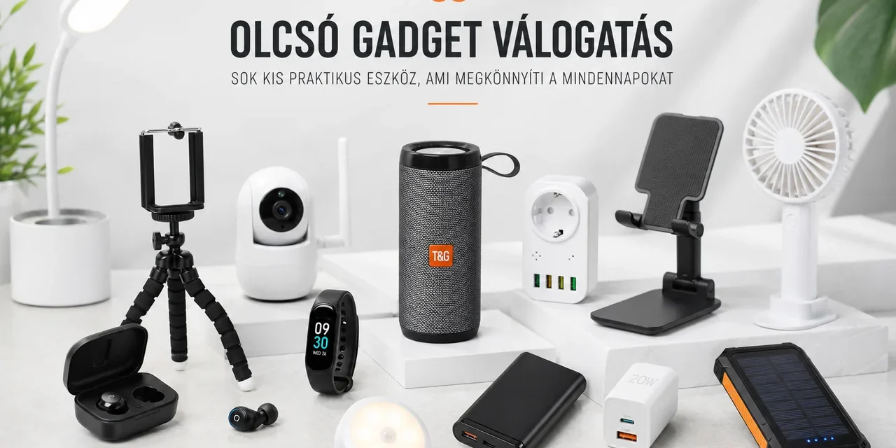 33 Banggood újdonság 10000 Ft alatt a tesztmuhelyen