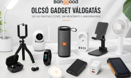 33 Banggood újdonság 10000 Ft alatt a tesztmuhelyen