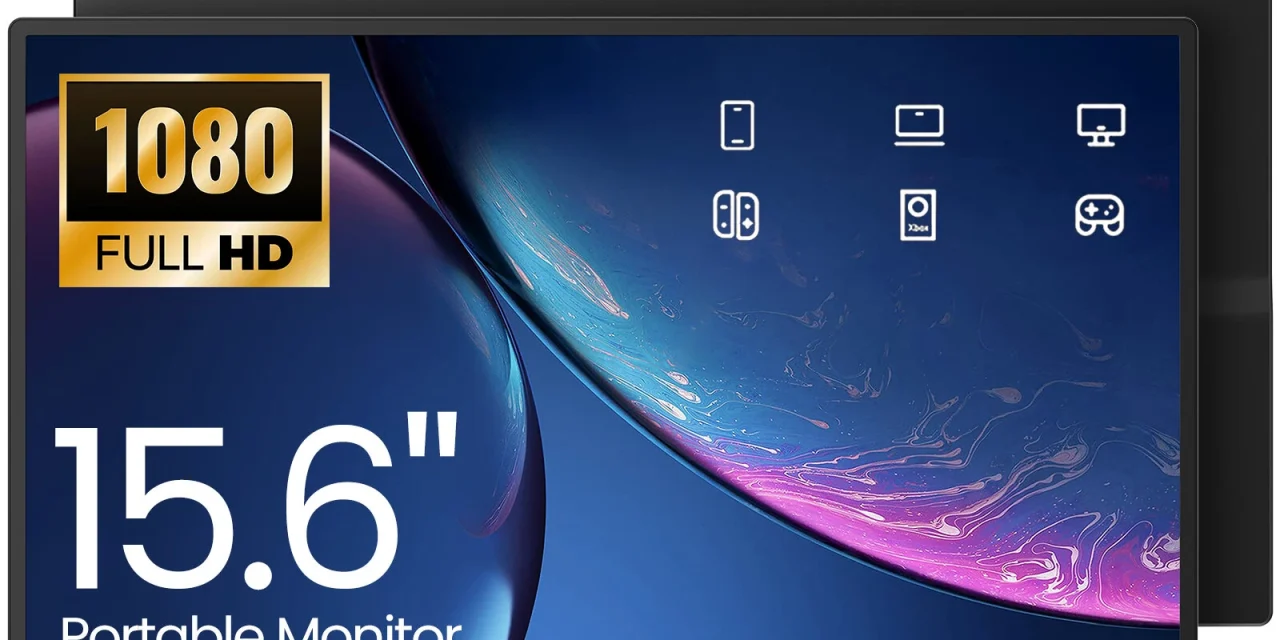 A MESWAO 15 6 hüvelykes IPS Type C hordozható monitorral a mobil munkaállomás jövője a tesztműhelyben
