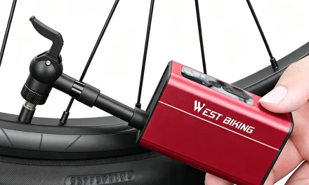 WEST BIKING Mini Elektromos Kerékpárpumpa 4 az 1 ben Gondtalan utazás a tesztmuhely ajánlásával