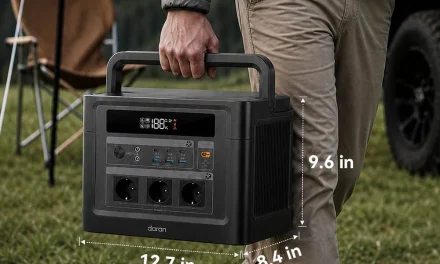 A DaranEner Cubus 1500 Pro hordozható erőmű