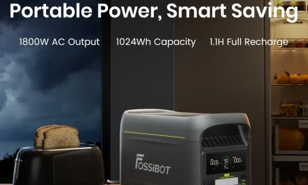 FOSSiBOT F1800 power station Megbízható társ a mindennapokban