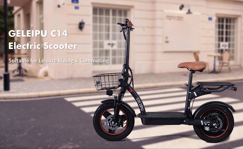 GELEIPU C14 elektromos robogó üléssel 100 km hatótáv és 500W motor