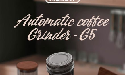HiBREW G5 kávédaráló 48 mm es kúpos dörzsölővel és 36 fokozattal
