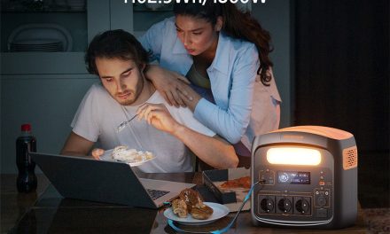 NECESPOW N1200 1102 5 Wh LiFePO4 hordozható erőmű 1800W os villámgyors töltéssel