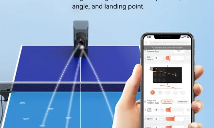 A PONGBOT Nova S Pro pingpong robot a személyi edződ otthon