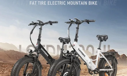 SAMEBIKE LOTDM200 II FT Robusztus összecsukható e kerékpár