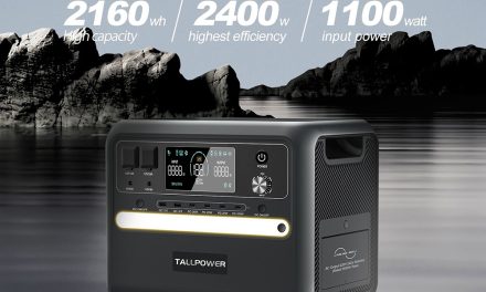 TALLPOWER V2400 5 érv a hordozható napelemes erőmű mellett