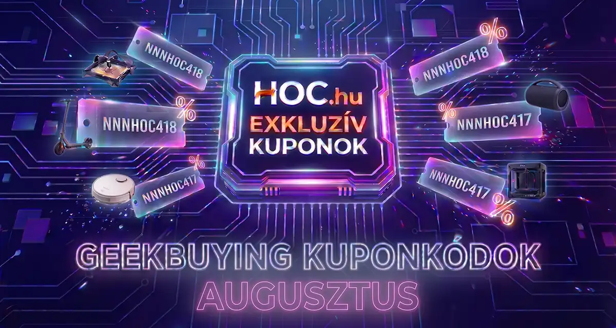 Geekbuying kuponok augusztus 27 re csak a Tesztműhely olvasóinak