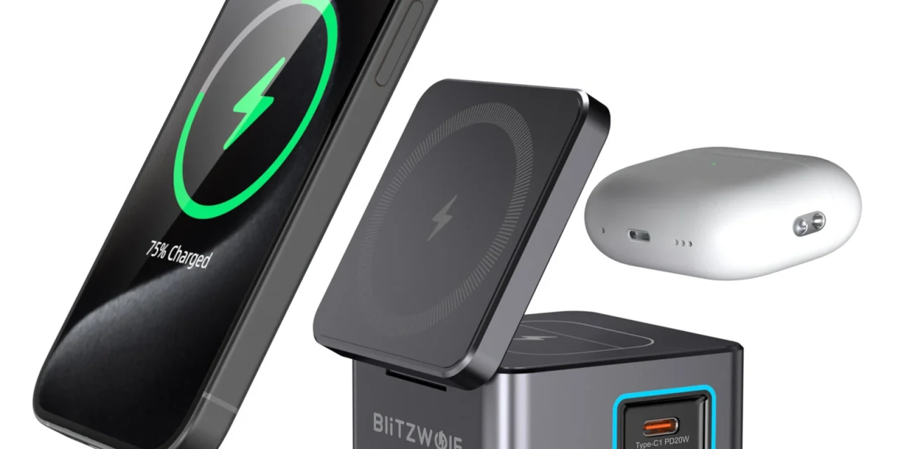Blitzwolf BW i113 Max 105W asztali töltőállomás roviden
