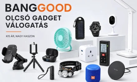30+3 Banggood újdonság 5000 forint alatt – 2026.08.14.