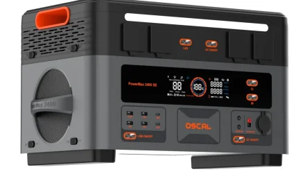Blackview OSCAL PowerMax 2400 SE PM2400SE napelemes generátor – Energiabiztonság otthonra