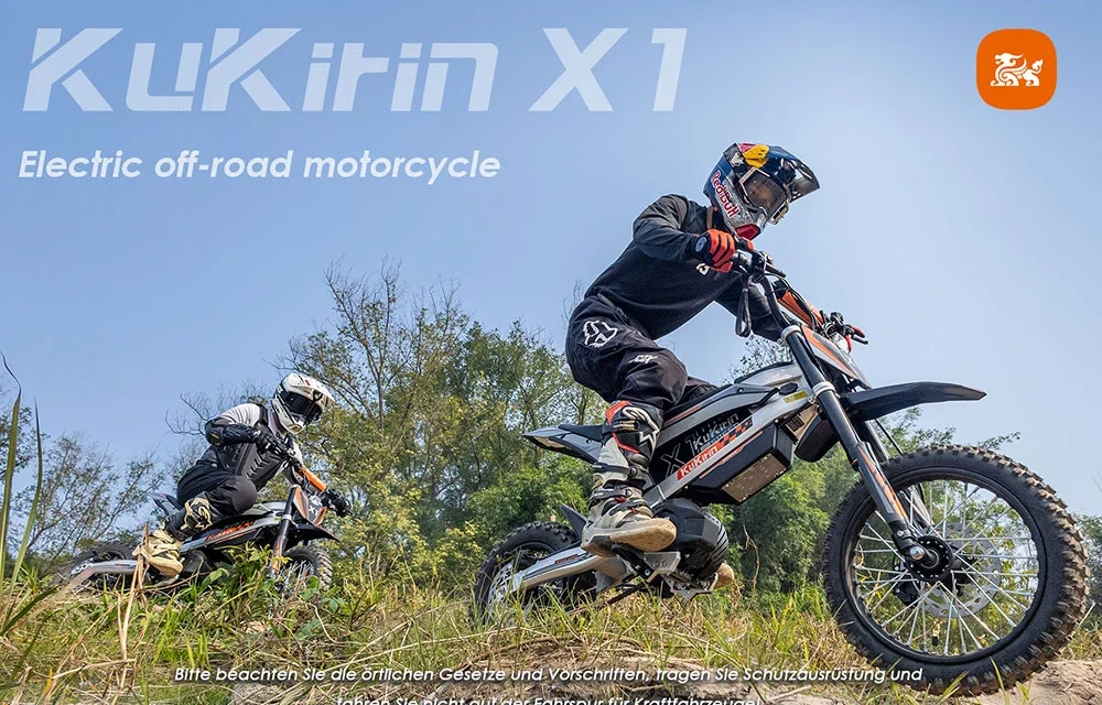 Kukirin X1 elektromos motorkerékpár Erő és hatótáv kedvező áron a tesztmuhelyen