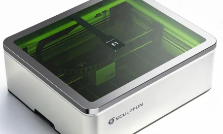 SCULPFUN E1 Pro 21W dióda és 3W IR lézergravírozó a gyors és biztonságos alkotáshoz