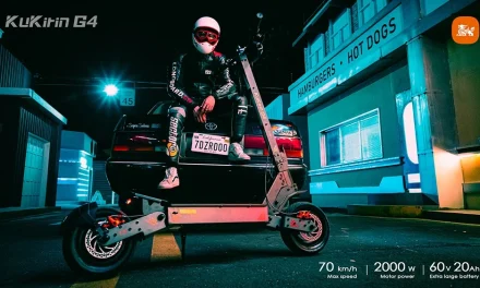 KuKirin G4 2026 Version elektromos roller 2000W 70km/h 75km hatótáv – Megéri? bemutató