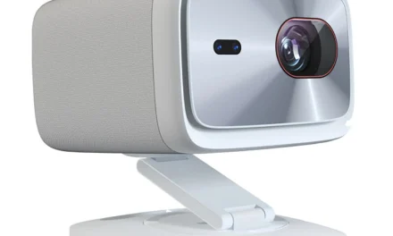 Lenovo 100P projektor 850 ANSI lumenes Android TV a mobil moziélményért