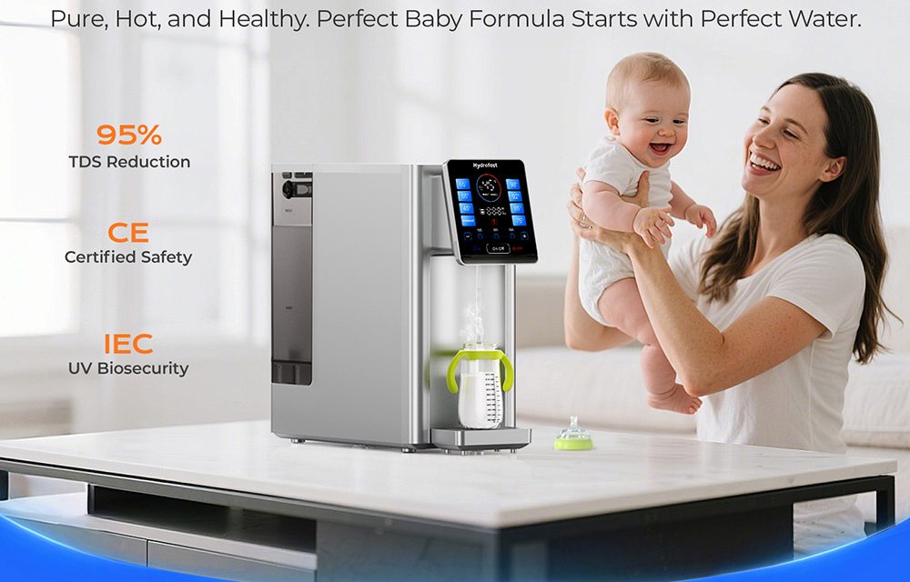Hydrofast W100 pultra szerelhető víztisztító azonnali tiszta