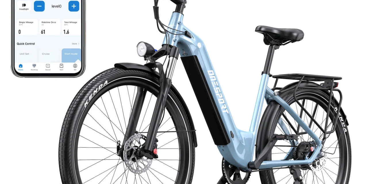 Onesport WT05 A jövő városi mobilitása nyomatékszenzorral a tesztpadon