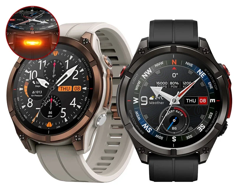 Zeblaze Stratos 4 Pro GPS es okosóra 60 napos üzemidővel kedvező áron