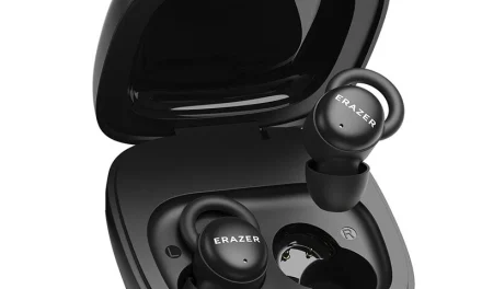 ERAZER XT96PRO TWS fülhallgató LCD érintőképernyő és 35 dB ANC a prémium hangélményért ajánló