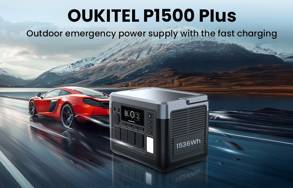 OUKITEL P1500 Plus hordozható erőmű megbízható társ a mindennapokban ajánló