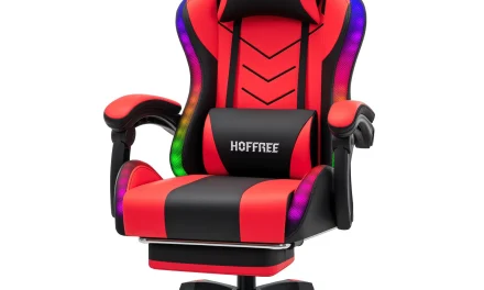 Hoffree RGB gamer szék hangszóróval és LED del – Megéri az árát?