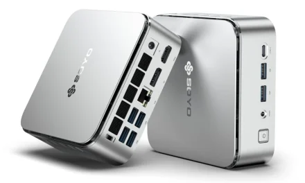 SOYO S4 PLUS Mini PC Ryzen 7 24GB RAM és Windows 11 kedvező áron a tesztmuhelyen