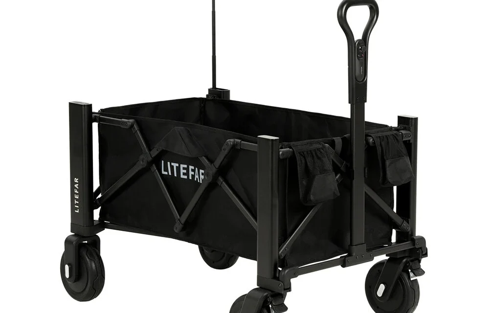 LITEFAR Elektromos kocsi Smart Folding Wagon 500W os 150L es 12km hatótáv – Megéri? áttekintés
