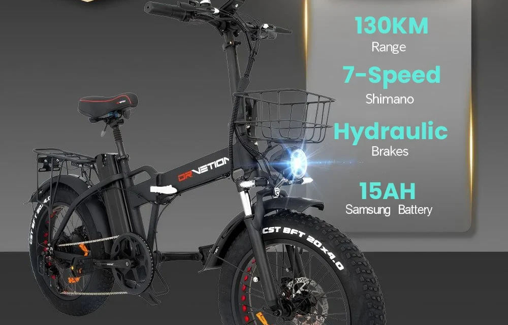 DRVETION AT20 Pro Elektromos Kerékpár 750W BAFANG motor és 130 km hatótáv roviden