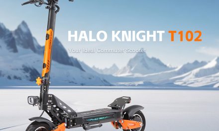 Halo Knight T102 elektromos roller erő és kényelem a városi közlekedésben