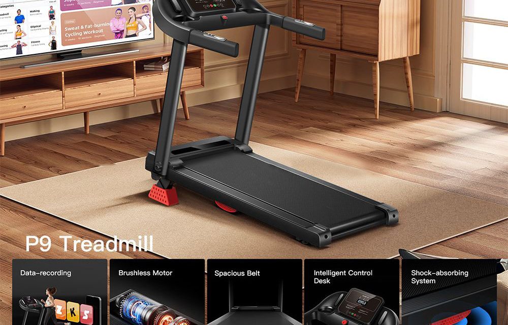 ROBORE P9 hajtható futópad pulzusmérővel sup 200 kg teherbírás áttekintés