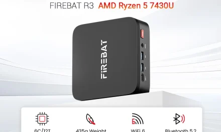 FIREBAT R3 Mini PC Az AMD Ryzen 5 7430U val szerelt jövő munkaállomása a tesztműhelyben