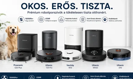 A legjobb robotporszívók 2026 ban Top 5 modell