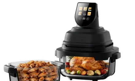 NovuLife AF40 üveg légkeveréses fritőz okos konyhai segítő 24 188 Ft ért