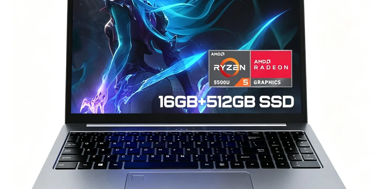 Ninkear A15 Pro laptop AMD Ryzen 5 5500U 16GB RAM 512GB SSD – Erő és hordozhatóság ajanlo