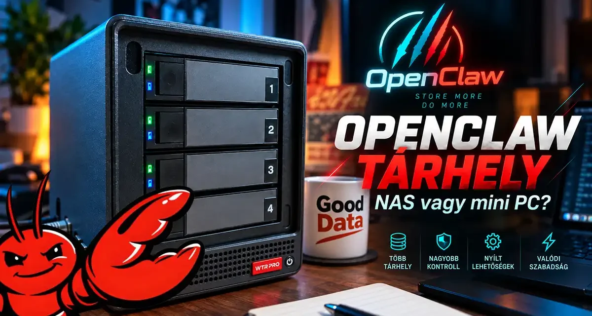 AOOSTAR WTR PRO – Éjjel nappal dolgozó OpenClaw AI ügynök az asztalodon bemutató