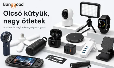 Több mint 30 Banggood újdonság 5000 Ft alatt – 2026.09.04.