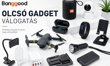 Több mint 30 Banggood újdonság 5000 Ft alatt – 2026.09.12.