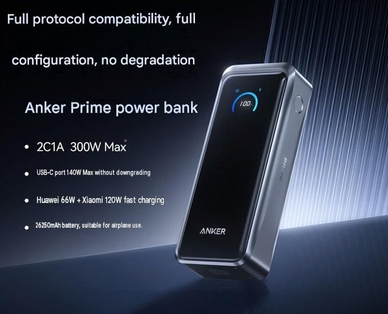 Anker Prime 300W gyorstöltő power bank (26 250mAh) elemzés: Megéri az árát?