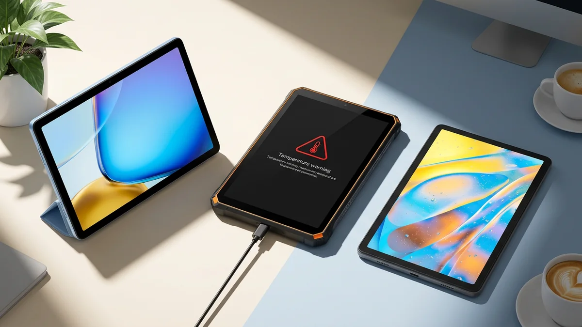 Melegszik vagy nem tölt a tablet? Így ellenőrizd a hőmérsékletet és a tárolást