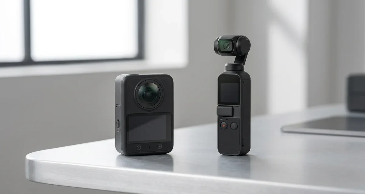 DJI Osmo 360 vagy Pocket 4: Melyik kamera a jobb választás?