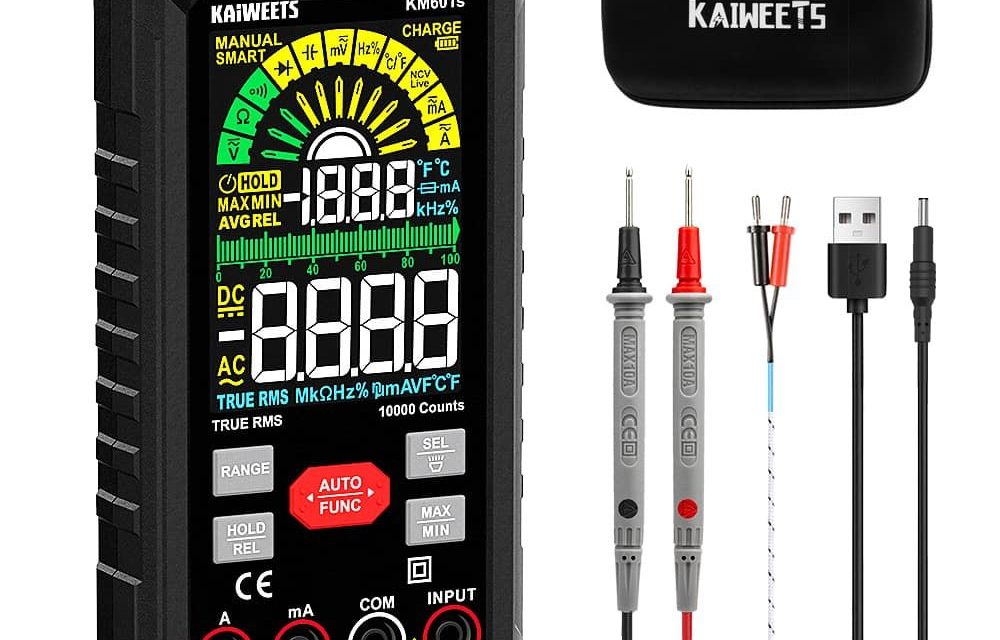 KAIWEETS KM601S digitális multiméter: 5 ok, amiért megéri
